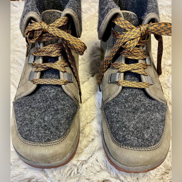 CHACO Waterproof Leather Barbary Boots Lace Up Outdoor Rain Winter 
Size 8.5 - Picture 7 of 10